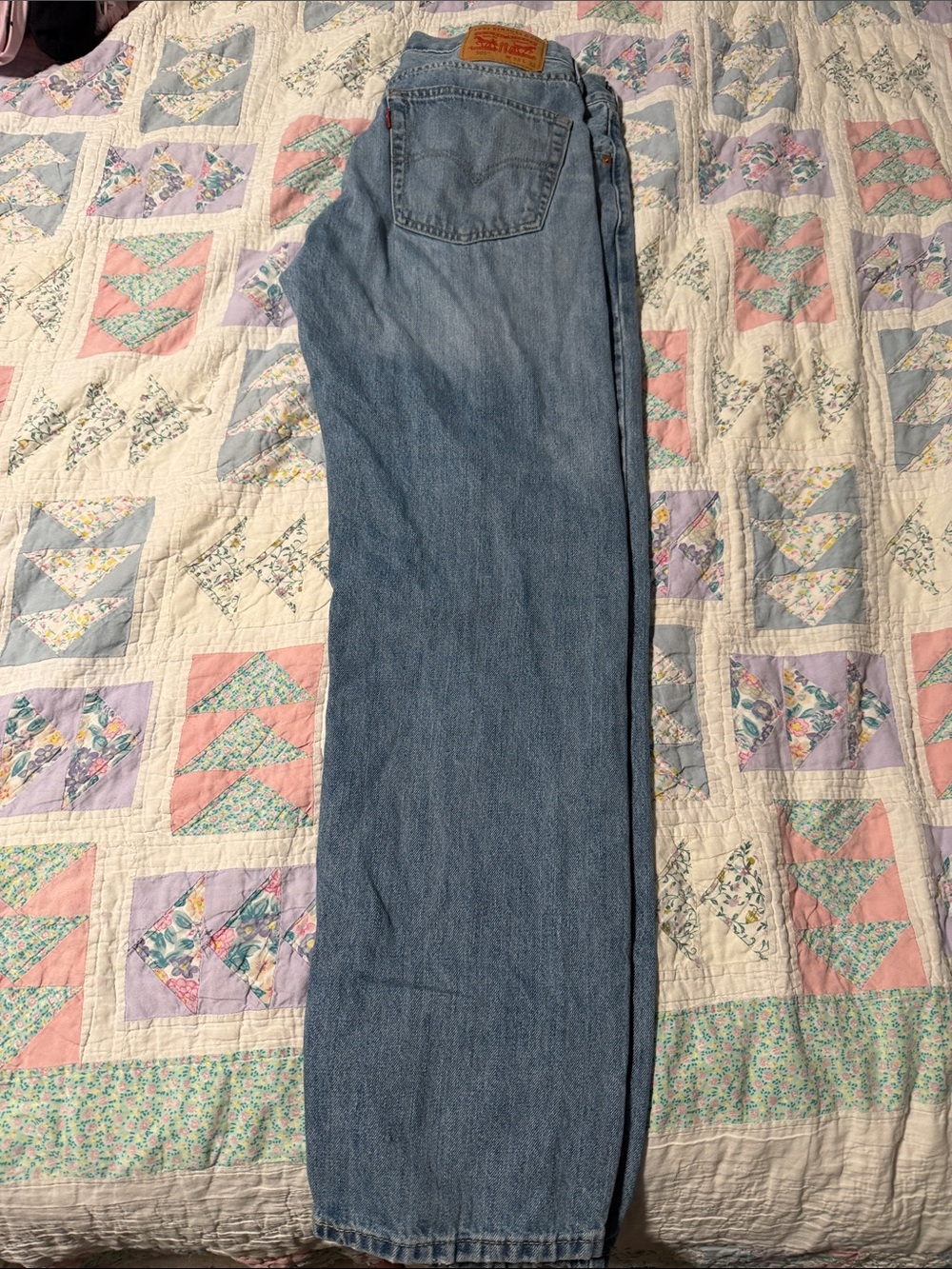 Levi's Light Blue Straight Leg Women's Jeans